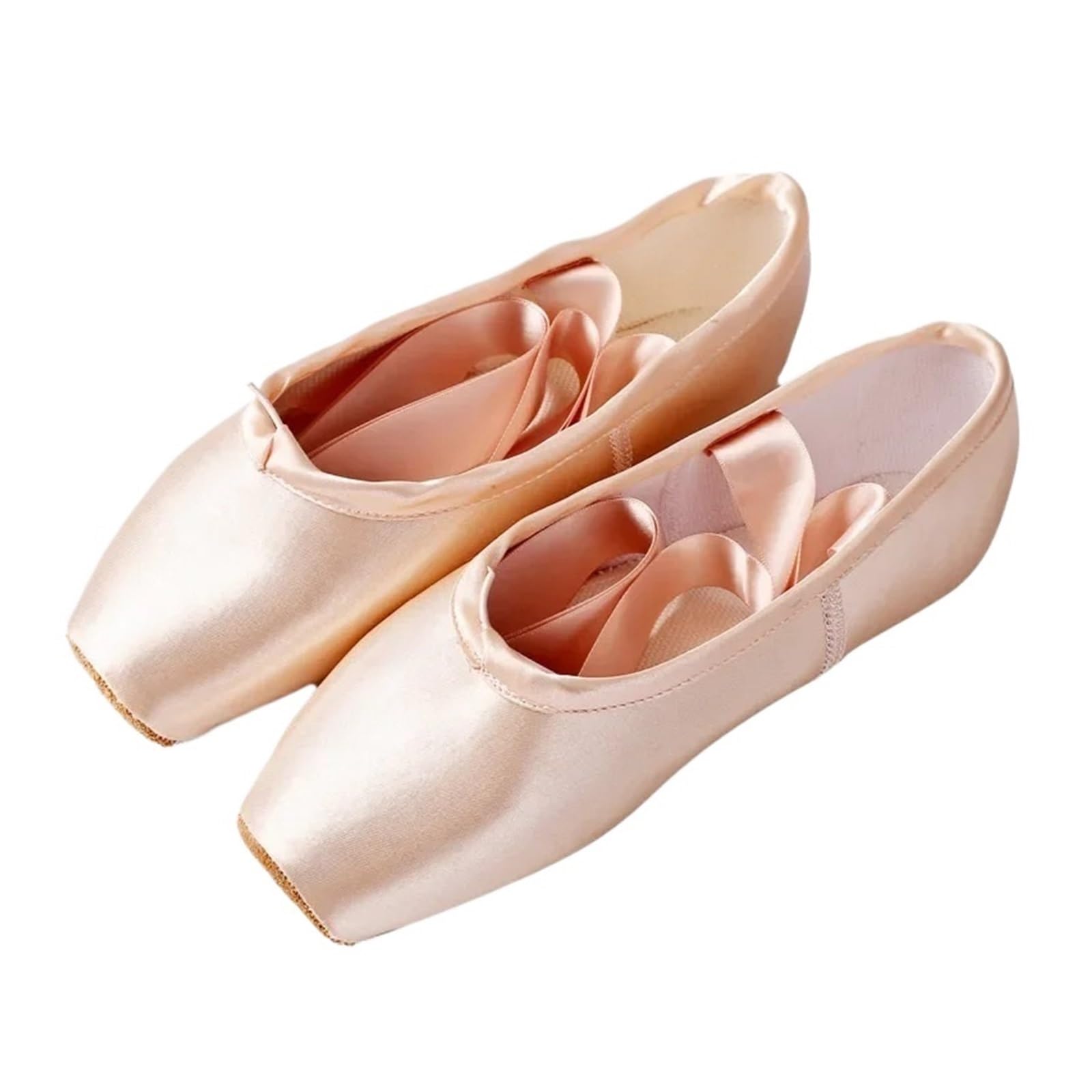 Zapatillas Ballet Niña Zapatillas de Ballet for niñas y Adultos, Zapatillas de Ballet Profesionales con Cintas, Zapatillas Deportivas for Mujer y niña.