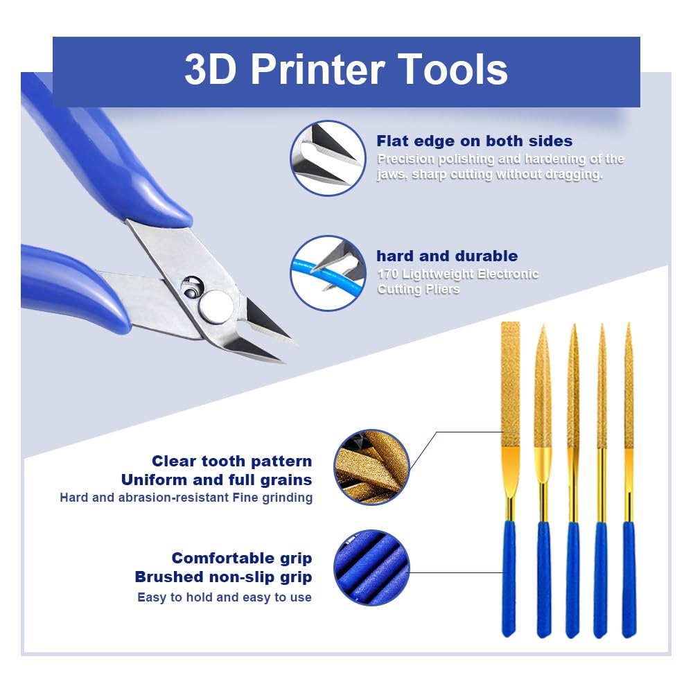 3D Printer Accessories, 36PCS 3D Printer Tool Kit - Image 3