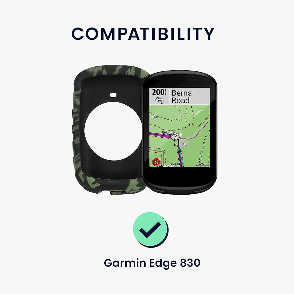 Amazon | kwmobile Garmin Edge 830対応 ケース - シリコン GPS