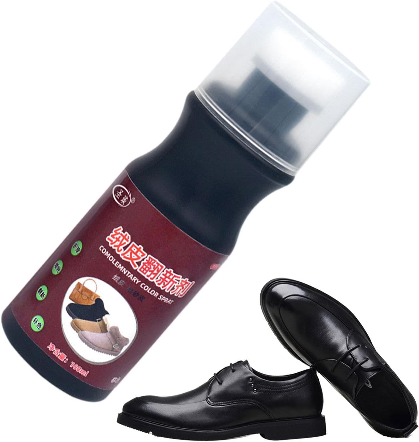 SHOW Sofortige Glanz-Schuhcreme Mit Schwamm Für Schuhe, Stiefel