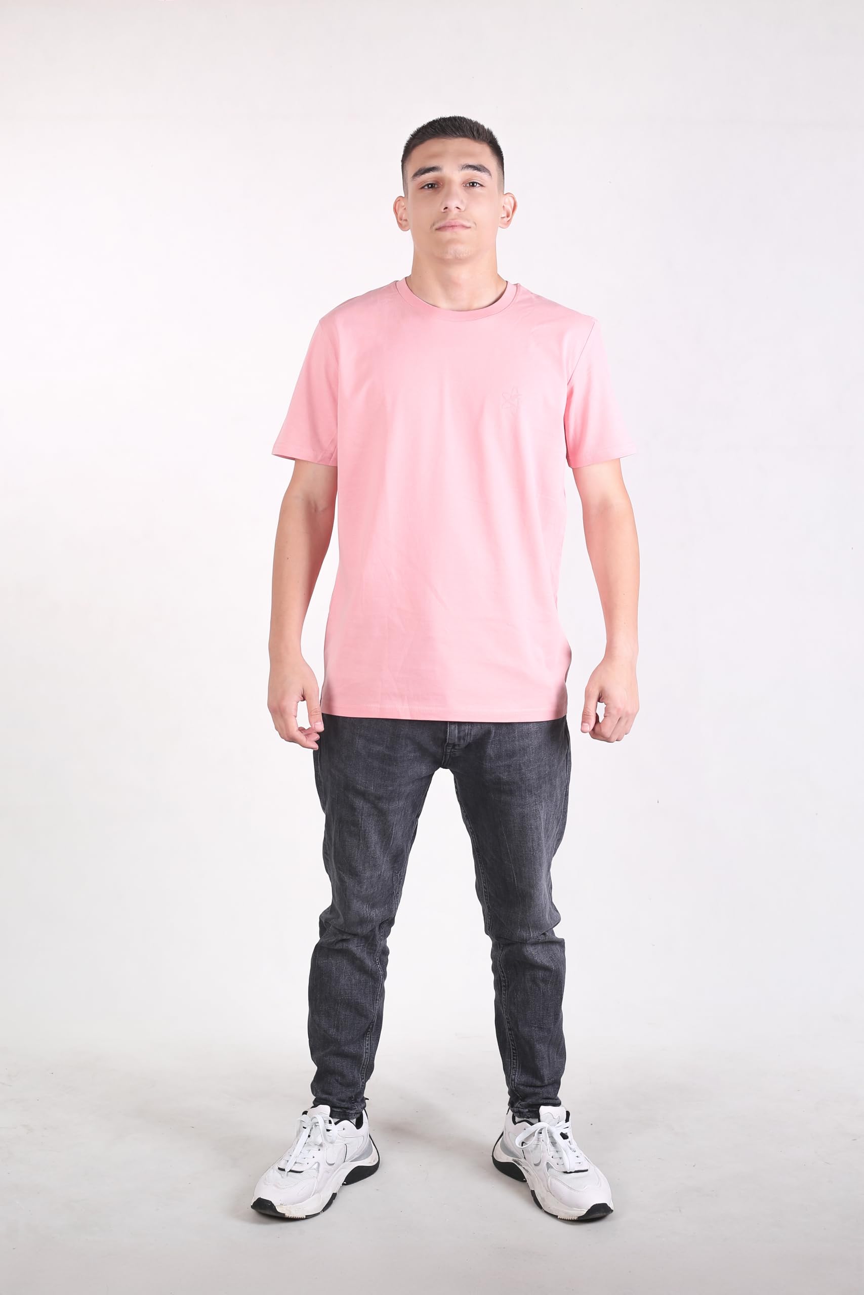 Organic Cotton Camiseta con Estampado Icon, melocotón, XXL
