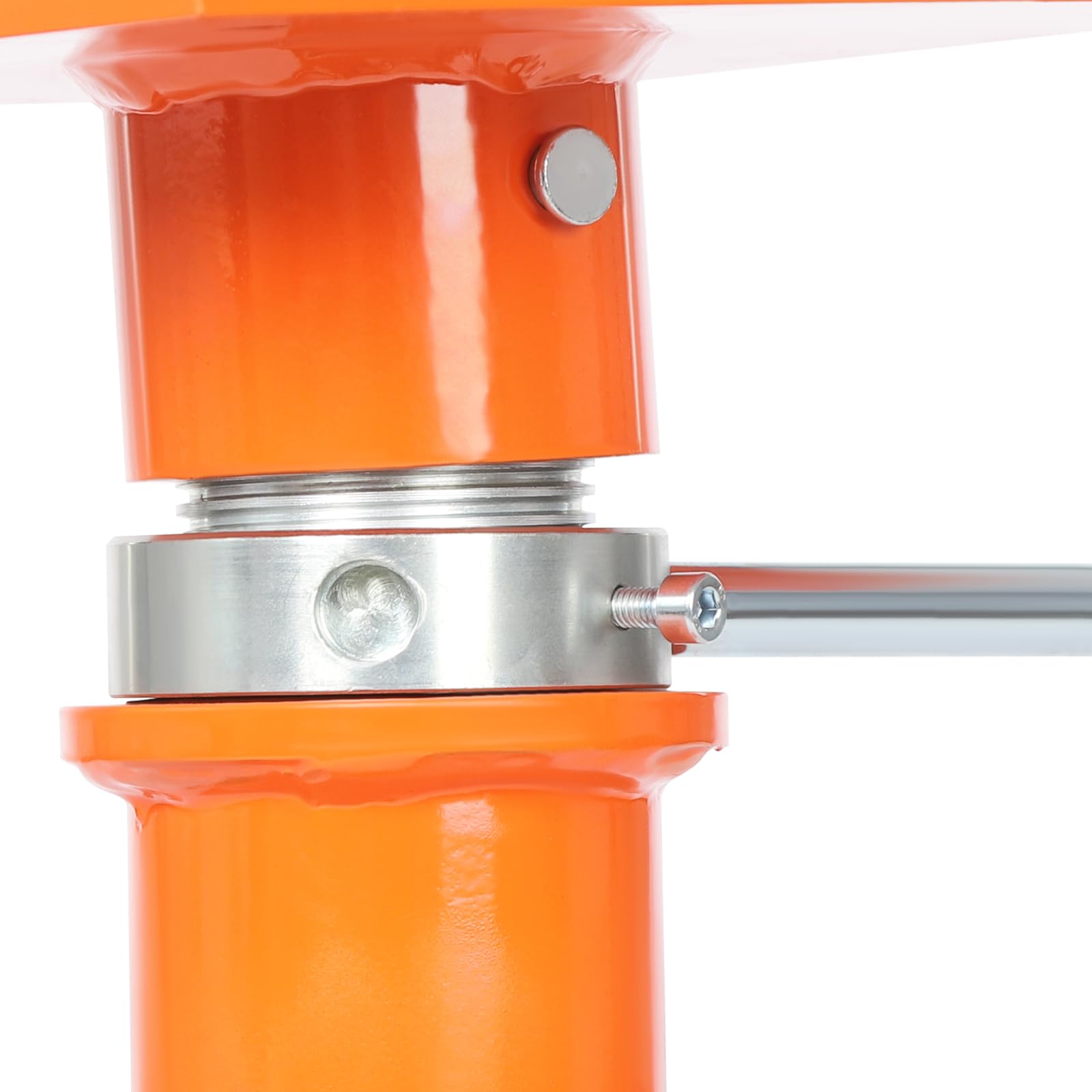 Jack Column with 16000lbs Load-Bearing Capacity, 23-35in Height Adjustable Jacking Post, Steel Jacking Post, Jack Post for Temporary or Permanent Support, for Supportting Floor Slabs, Bridges, Etc