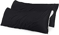 Vista 33 de Utopia Bedding Protector de almohada impermeable, con cremallera, paquete de 2, beige, estándar, funda de almohada a prueba de chinches, de 20 x 26