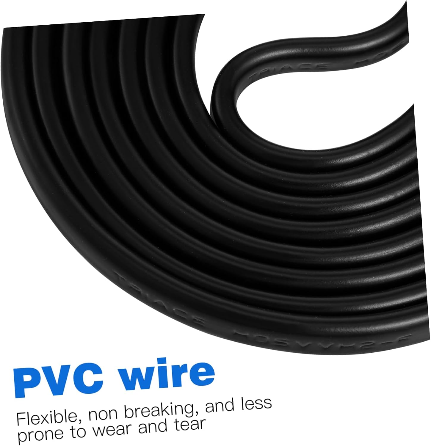 10Pcs Prong Power Supply Cord for Tv and Lamps US Standard Ac Cable Durable Reliable Replacement for Household Appliances Fits Low Power Devices