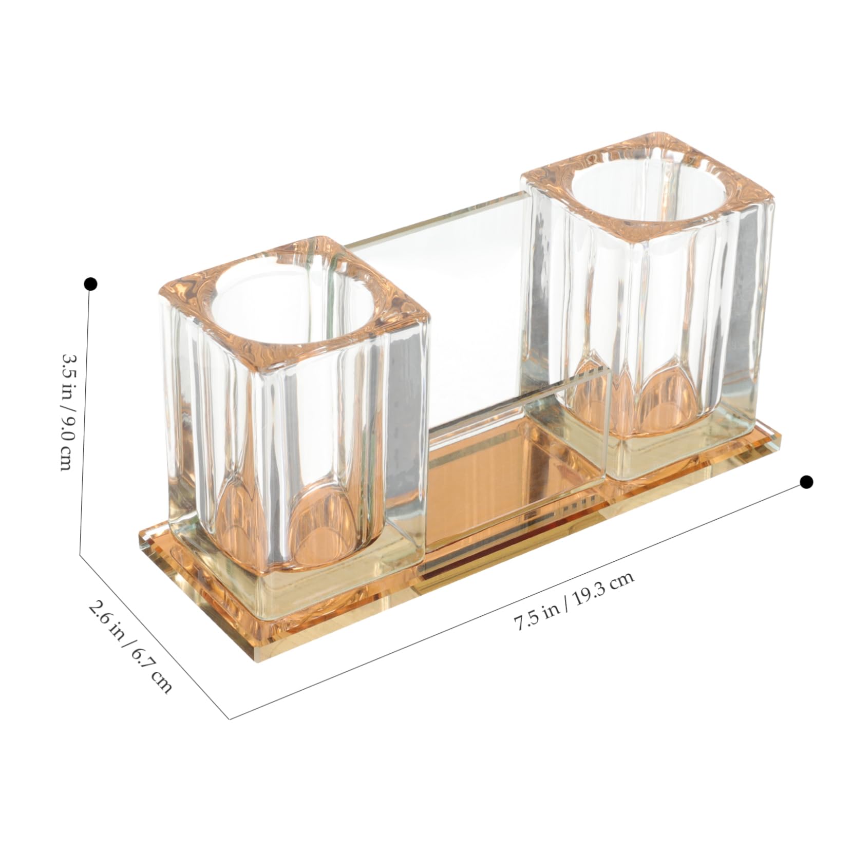 Soporte de Micrófono de Mesa de Acrílico para Almacenamiento | Base Antideslizante, Uso en Broadcasting y Escenarios, Accesorio para Micrófono