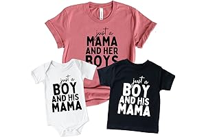 Mama and Son Matching Outfits: A Day with Loved Ones