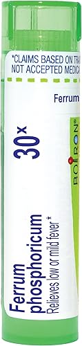 Boiron Ferrum Phosphoricum 30X Medicina homeopática para la fiebre - 80 pellets