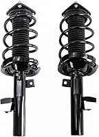 Vista 266 de TRQ - Conjunto de puntal delantero y resorte helicoidal (lados del conductor y del pasajero), para auto