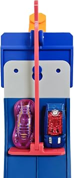 Starting Gate & Clamp Adapter Combo Compatible with Blu Track | Tabletop Universal Adjustable Clamp System for Flexible Race Tracks