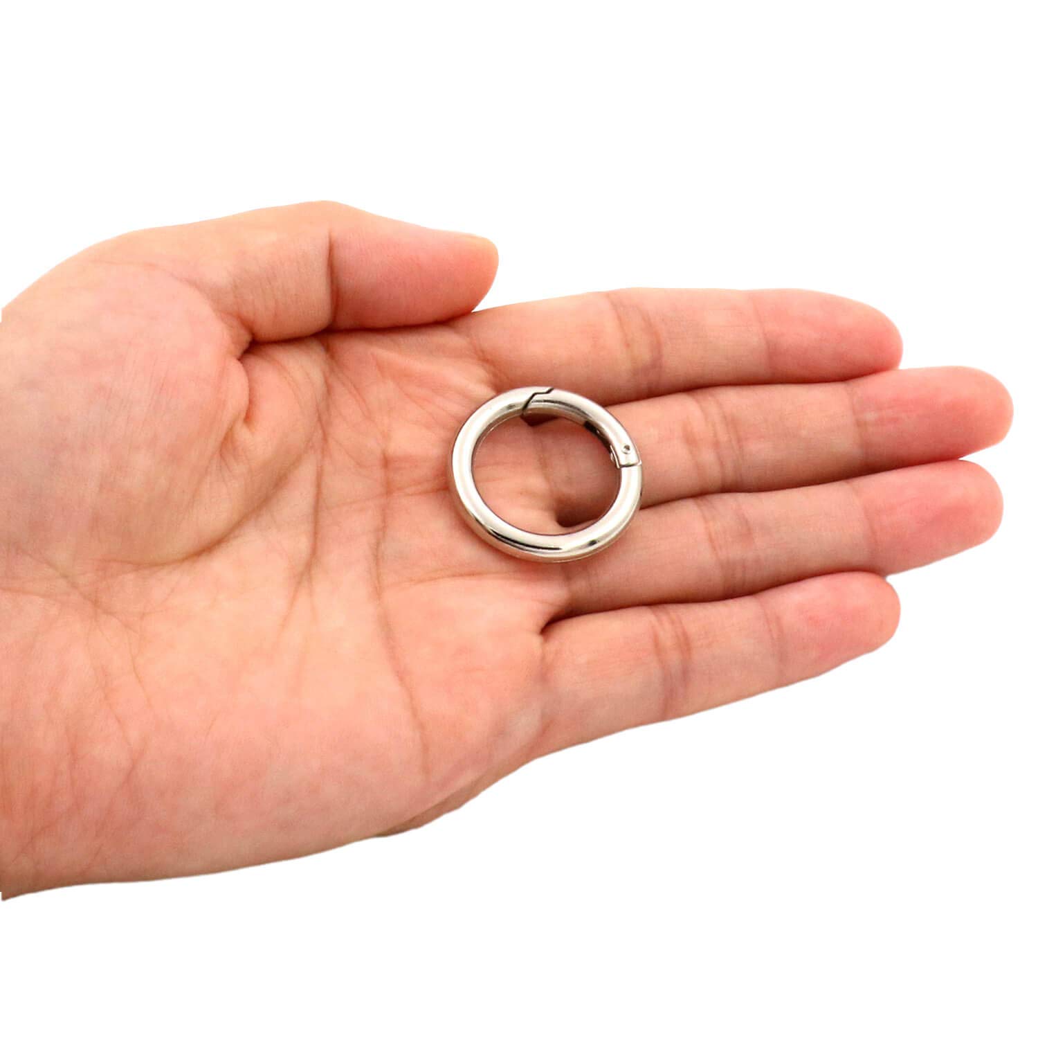 Ganci Girevoli A Moschettone - 10 Pezzi In Metallo | Diametro 2 Cm - Foto 9