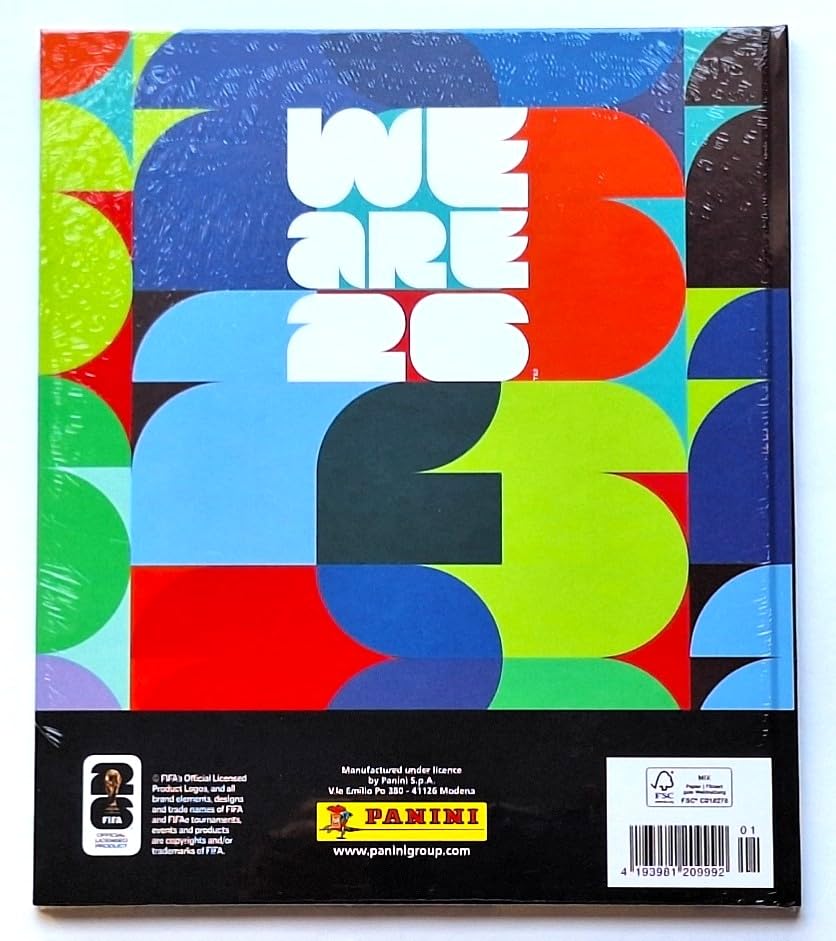 World Cup 2026 Leeralbum Hardcover WM Album ohne Sticker Deutsche Version