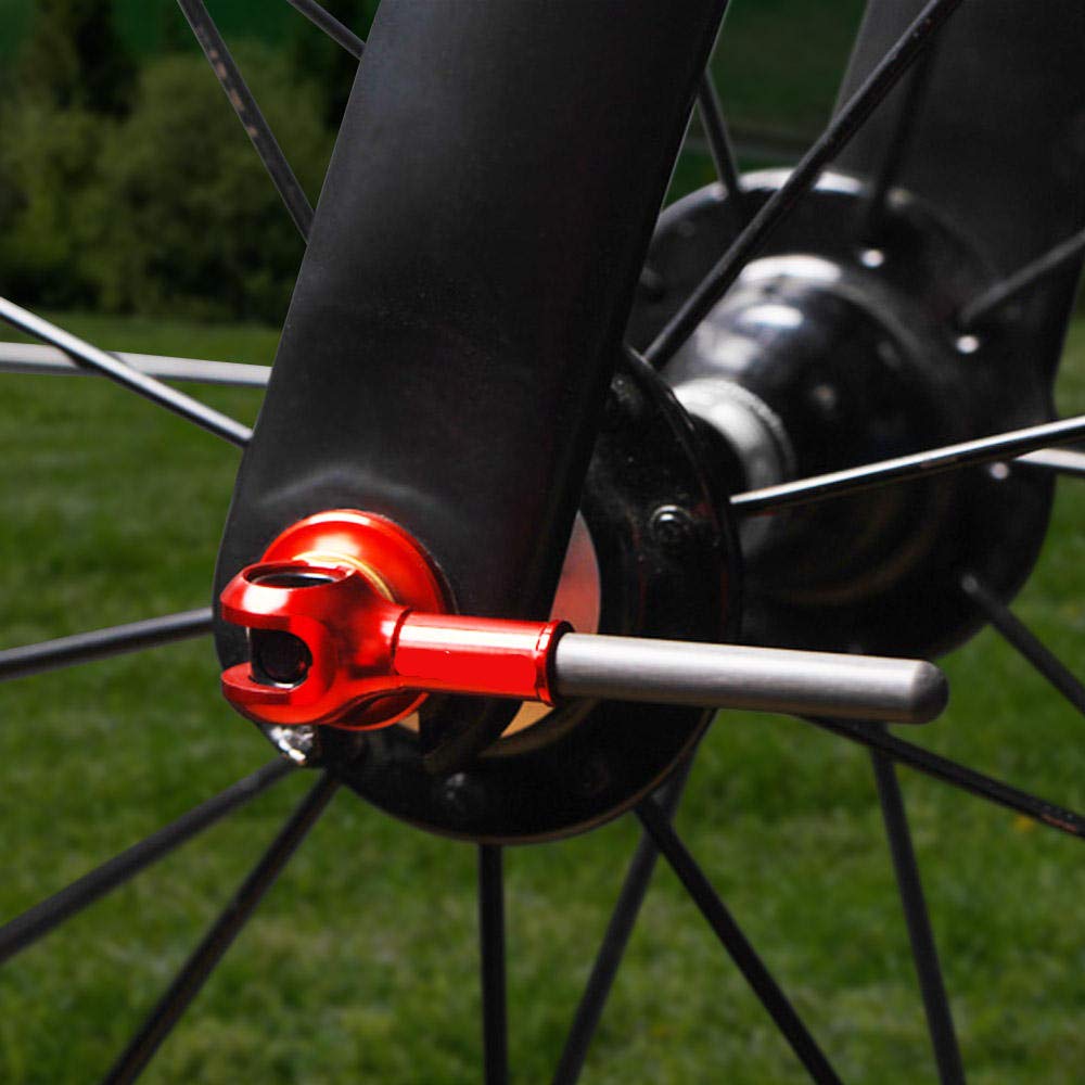 JMORCO Fahrrad Schnellspanner Set 2-teilig - 210mm & 245mm Für Vorder- Und Hinterrad