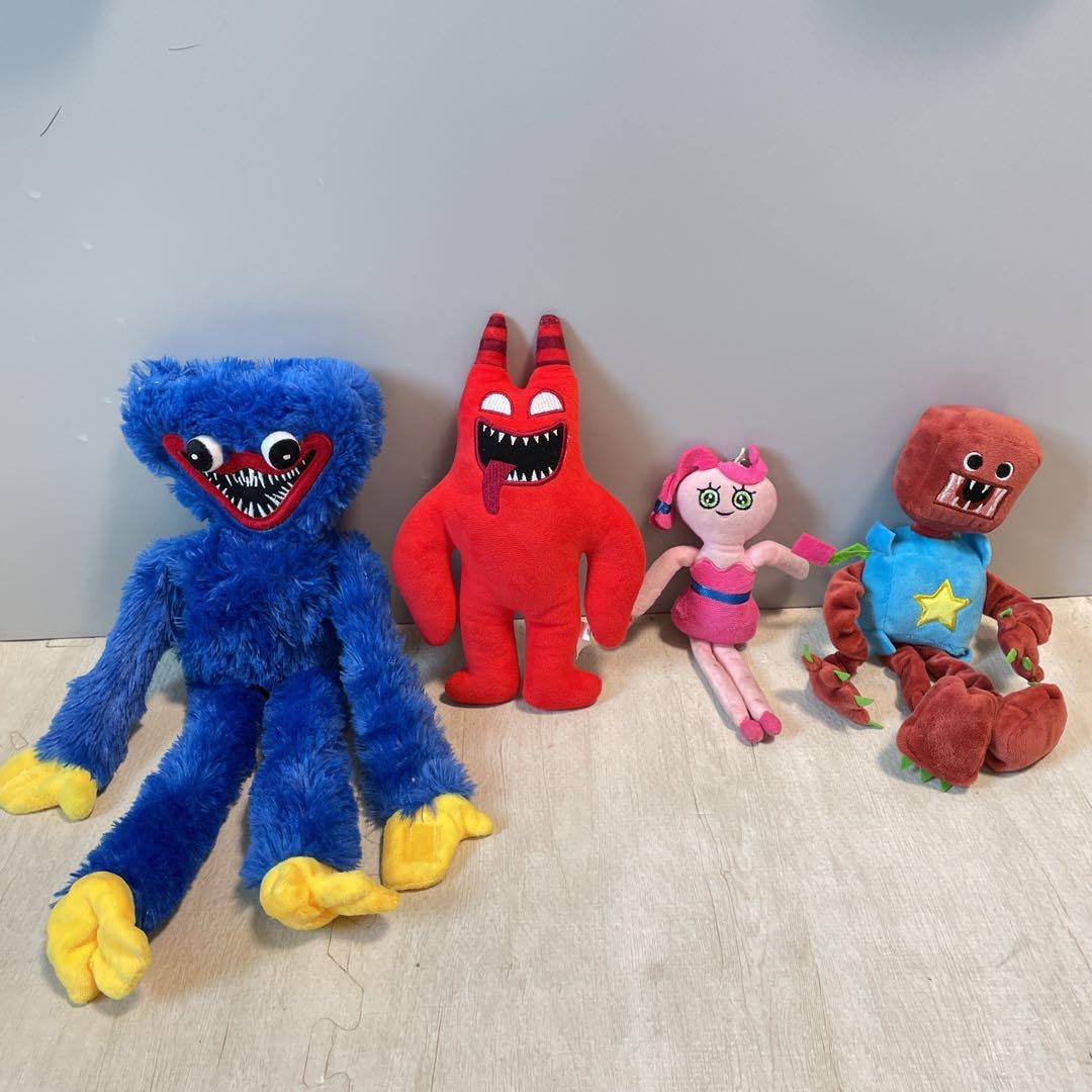 Amazon.co.jp: ぬいぐるみ 4体 バンバン Ver悪魔 Evil 置物