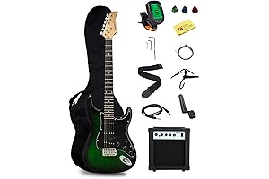 EG39-TGRB-10W Electric Guitar Bundle for Beginners
