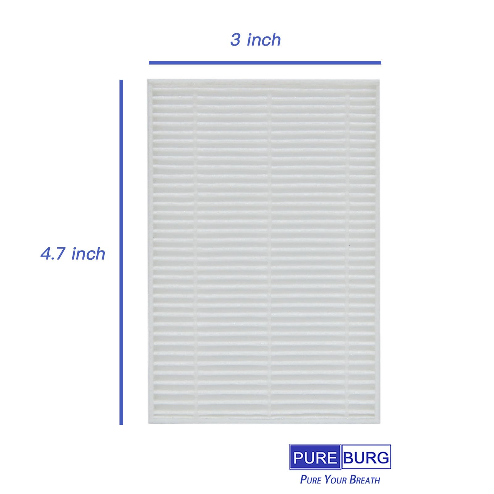 PUREBURG Replacement Filter Compatible with Momcozy KleanPal Pro Baby Bottle Washer,6-Pack H13 HEPA Air Clean