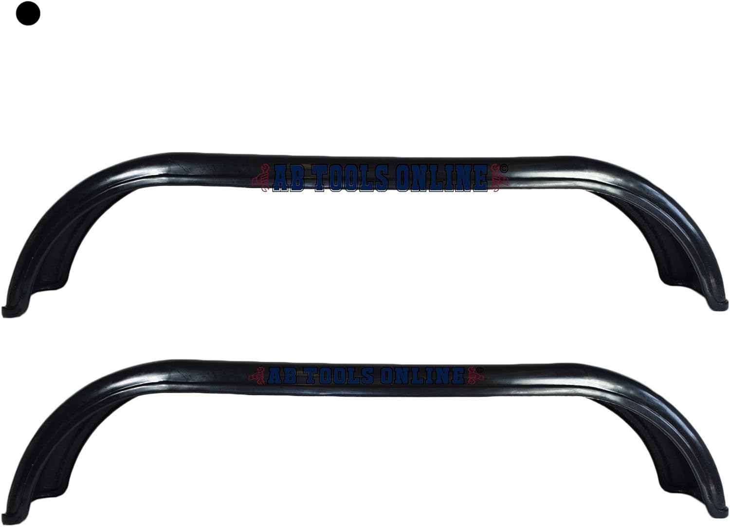 Trailer Twin Axle Tandem Mudguard Wing Fender for 10" Wheels 48" x 7" Pair
