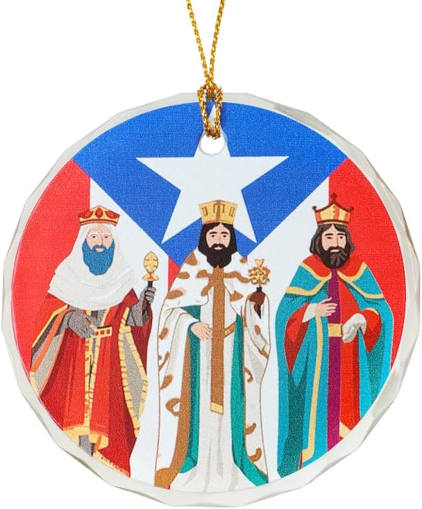 Puerto Rico 3 Kings Christmas Ornaments – Boricua Culture Hanging Tree Decorations | Celebrate Puerto Rican Traditions - Image 6