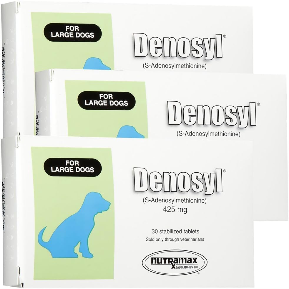 Denosyl 3 Pack for Dogs Over 35 lbs (90 Tablets) 425 mg