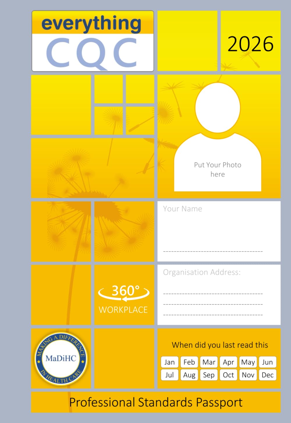 Professional Standards Passport: CQC Compliance for staff