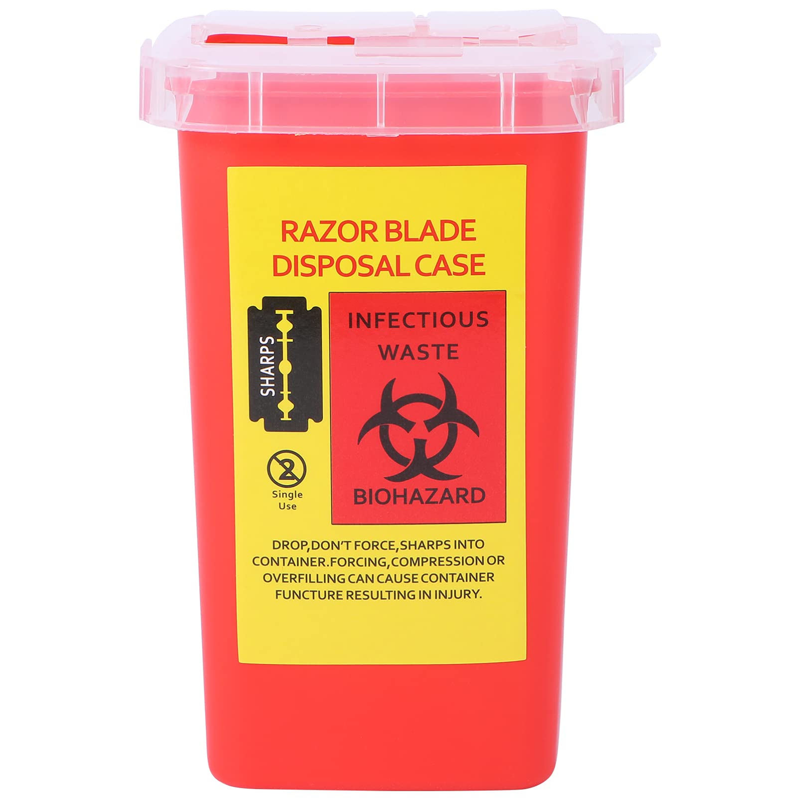 Buy SOLUSTRE Sharps Disposal Case, Medical Sharps Bins Needle Container