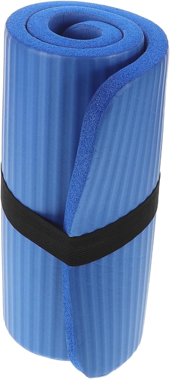 Yoga Knee Pad Non Slip Extra Thick Mat for Floor Exercises Portable Cushion for Elbows Knees Durable Rubber Material with Joint Pressure Relief