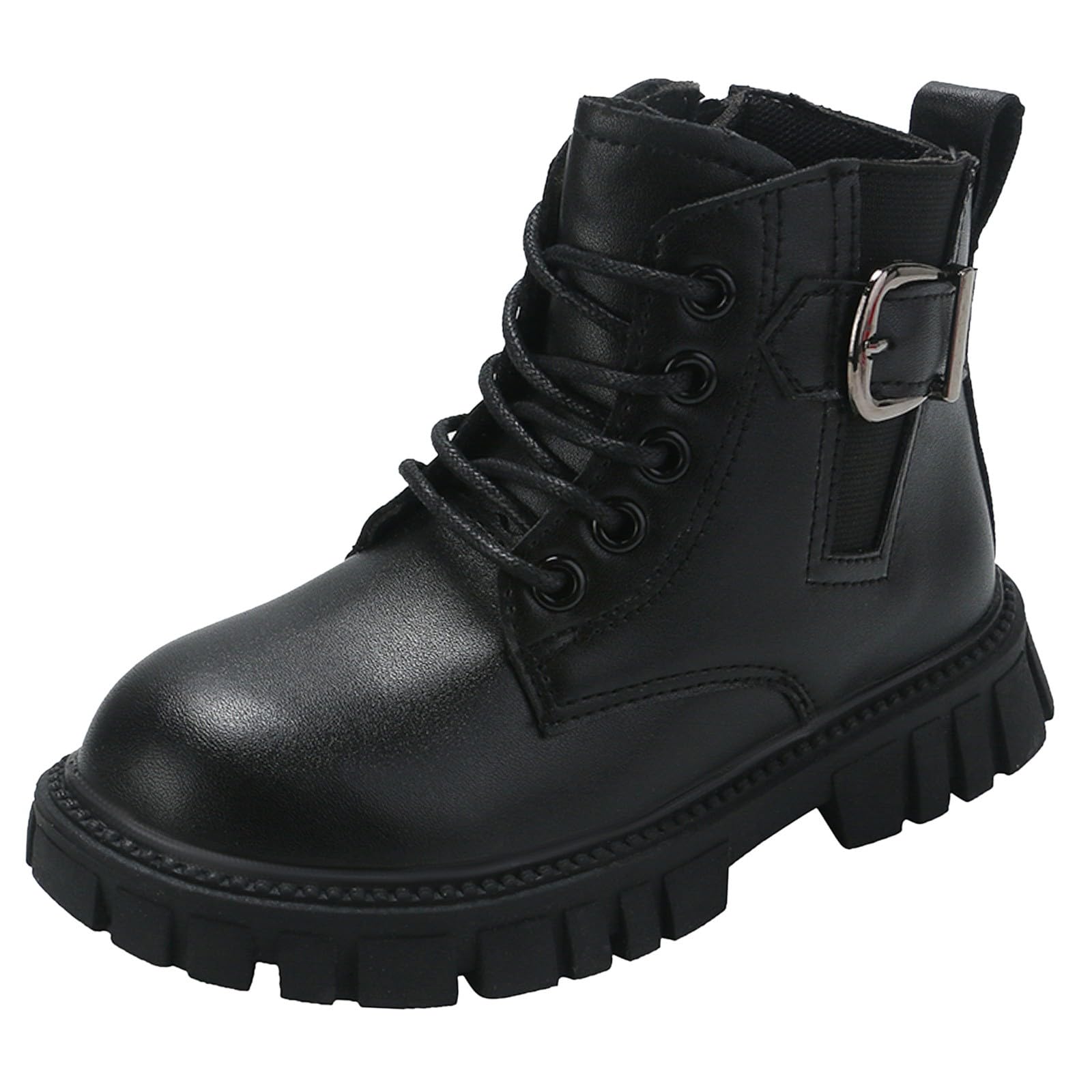 Mädchen Winterstiefel Kinder Schuhe Mode Dicker Absatz Weiche Sohle Casual Booties Bequem Atmungsaktiv