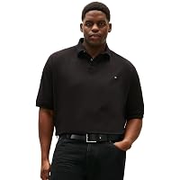 Tommy Hilfiger Uomo Maglietta Polo Maniche Corte 1985 in Cotone Elasticizzato
