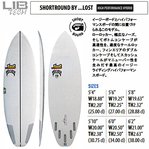 Amazon | LIBTECH サーフボード リブテック SHORT ROUND ショート
