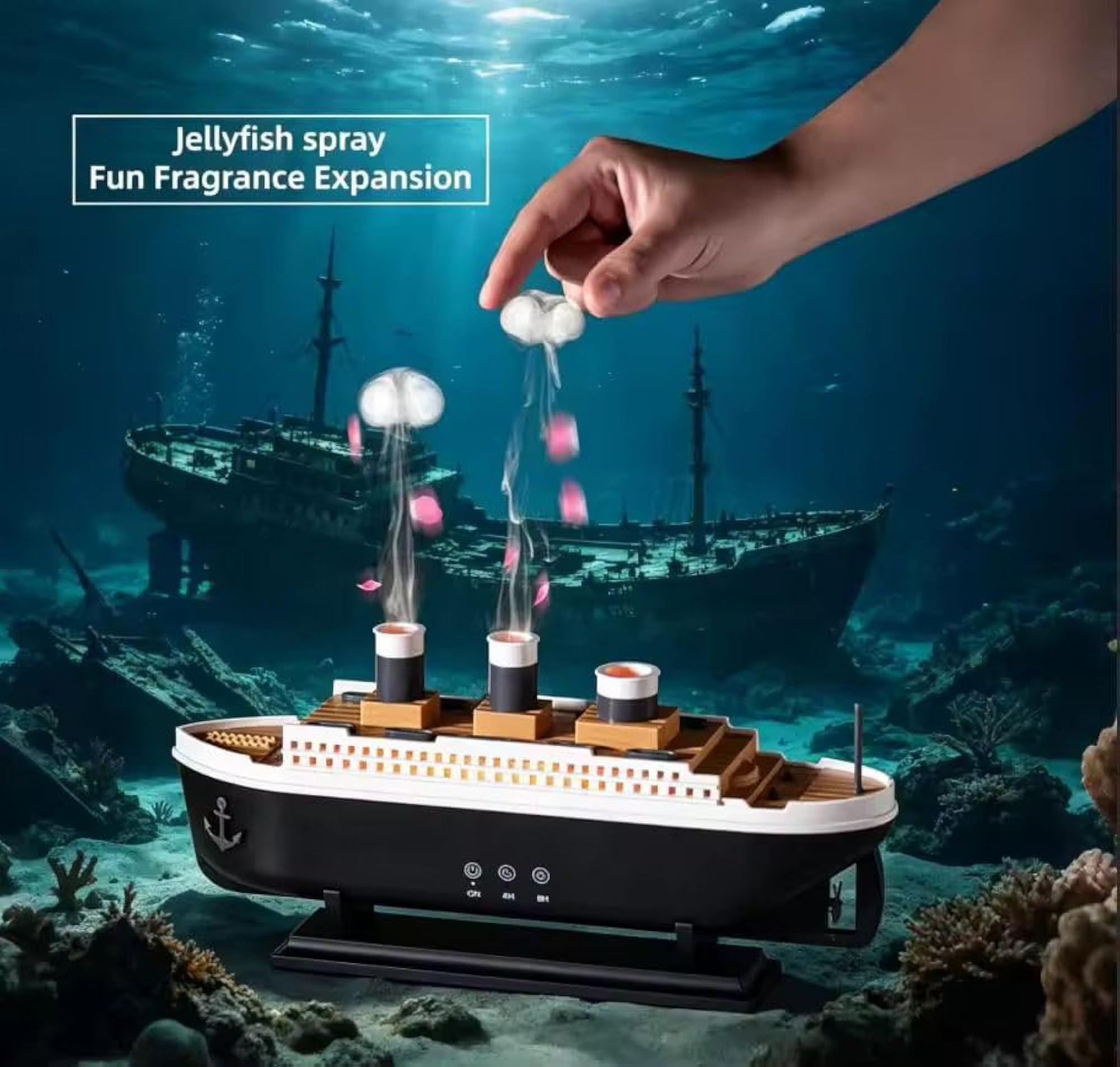 Titanic Ship Aromatherapy Diffuser for Relaxation