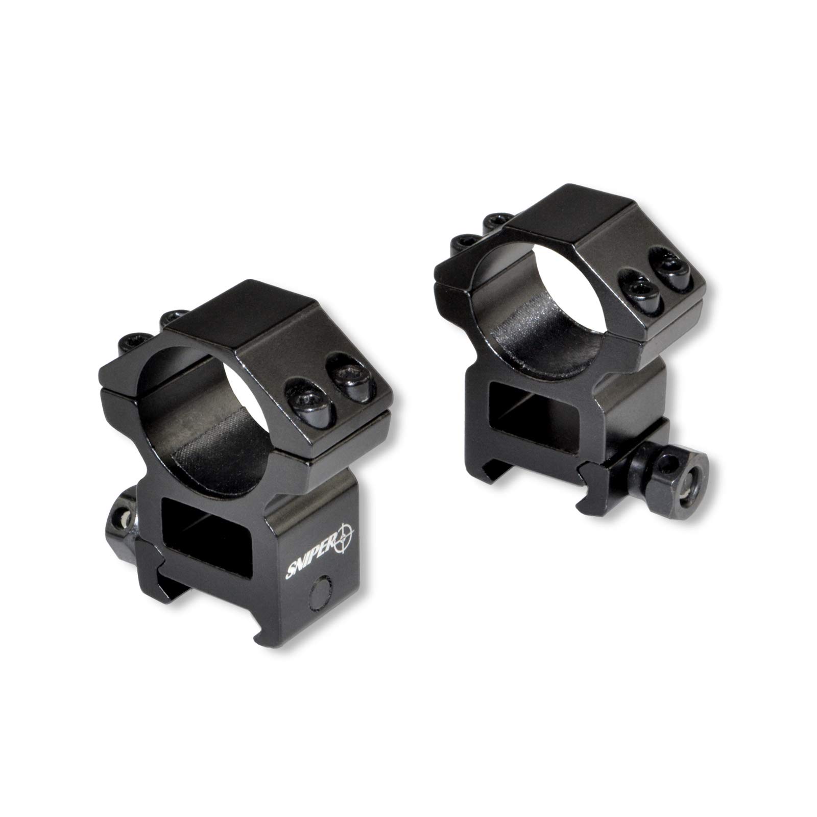 Dovetail Scope Rings 30mm Picatinny Scope Rings - 4 Pack With Medium ...