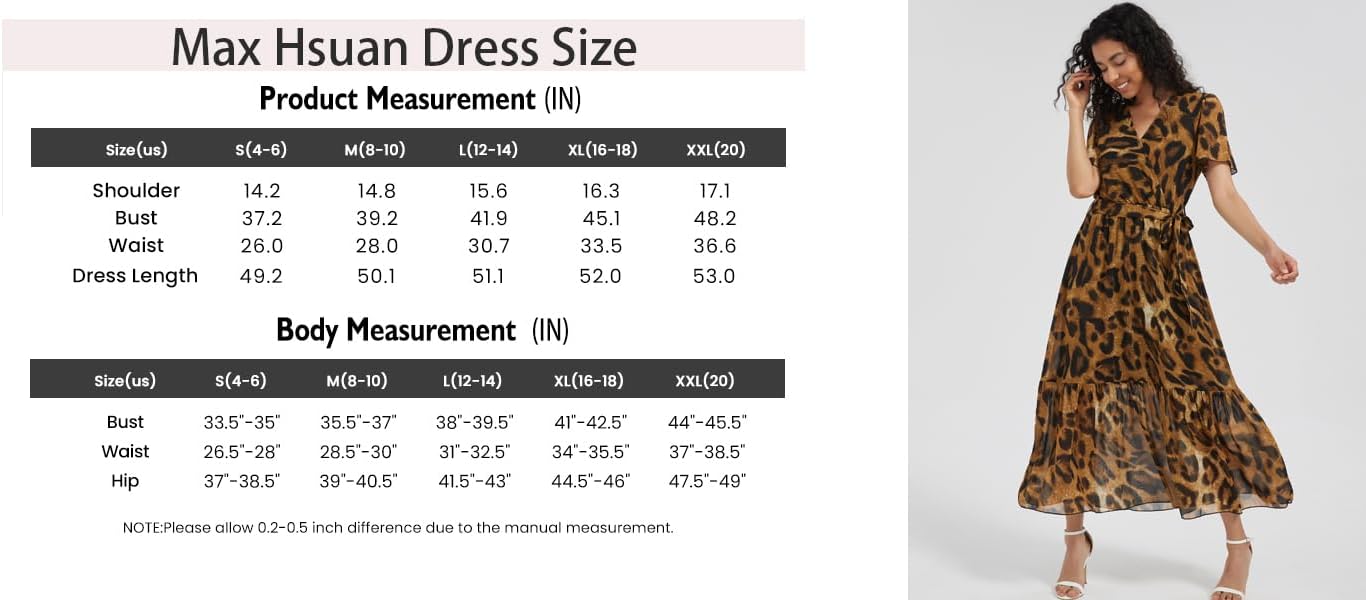 Women's Summer Bohemian Floral Chiffon Dress Cap Sleeve V Neck Ruffle Long Flowy Boho Casual Vacation Dresses - Image 6