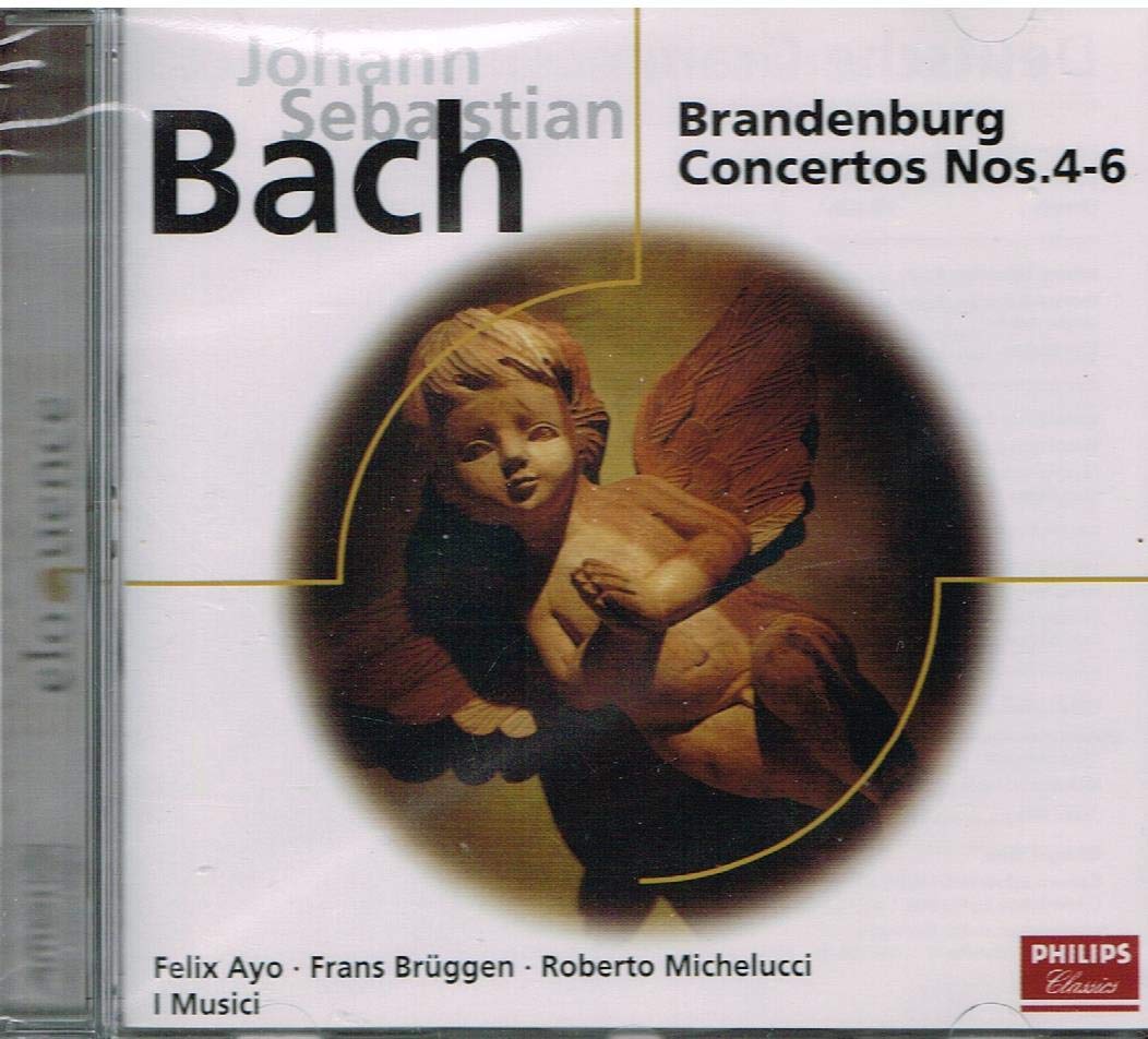 Bach: Brandenburg Concertos Nos 4-6 [Audio CD] I Musici and Bach, Johann Sebastian