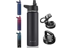 CIVAGO 22oz Stainless Steel Water Bottle for Perfect Hydration