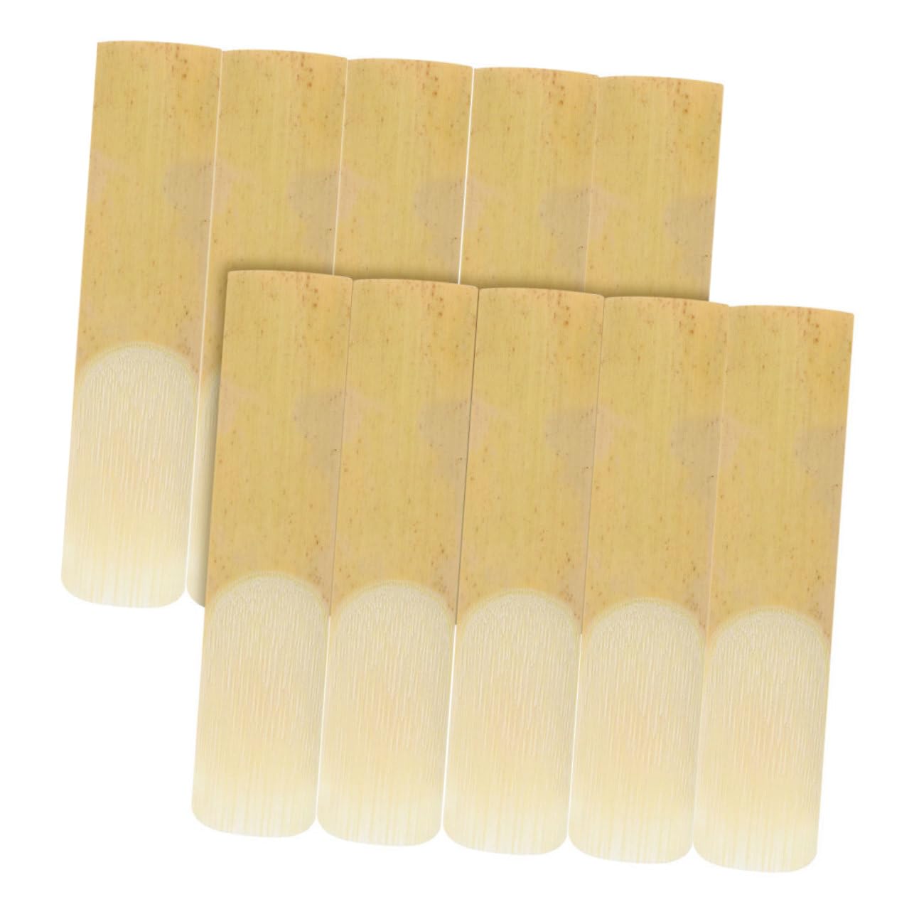 ibasenice 100 Pz Ancia Per Sassofono Ancia Del Sassofono Accessori Per Strumenti Ance Di Ricambio Per Sax Parte Del Ance Da 2,5 Sax Dello Strumento Di Canna Yellow