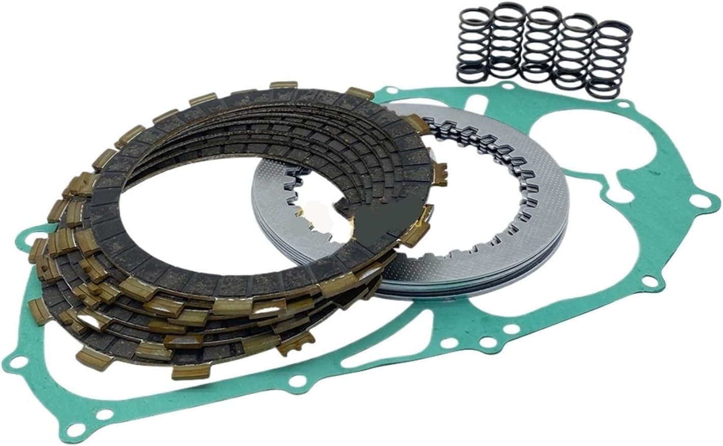 Clutch Gasket Complete Clutch Kit Heavy Duty Springs and Gasket Fit for Yamaha V Star 650 XVS650 Replacement 3B6-W001G-00-00