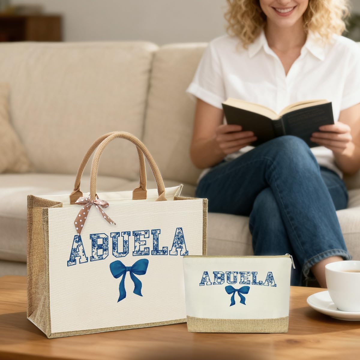 KongMoTree Birthday Tote Bag Gifts for Grandma Gigi Mimi Gaga Nana YaYa Nanny Mom Mama Mommy Aunt Auntie Grammie Mamaw - Image 6