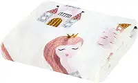 Manta Coberta Bouti Kids 2,20m x 1,50m Infantil Menino e Menina Quentinha Confortável Estampada Cobertor (Little Princess)