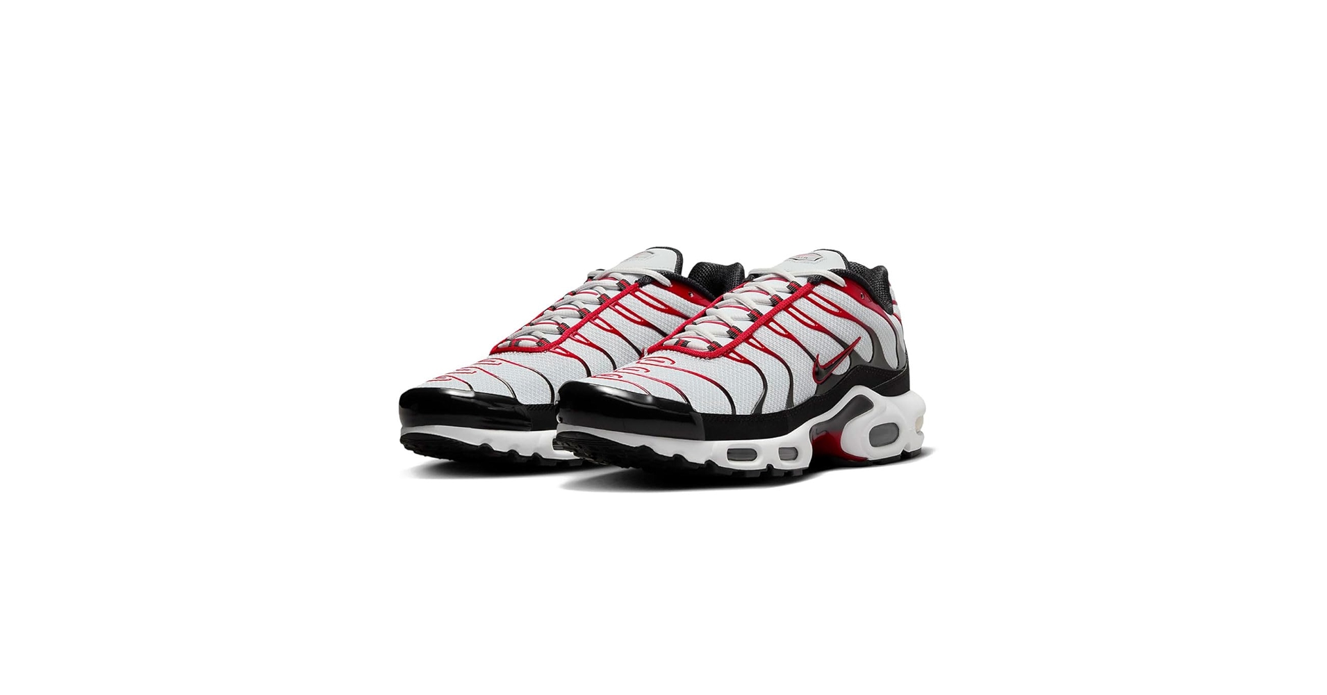 Nike Air Max Plus レッド/ホワイト/ブラック NIKE AIR MAX PLUS BLACK/WHITE-UNIVERSITY RED（ナイキ エア