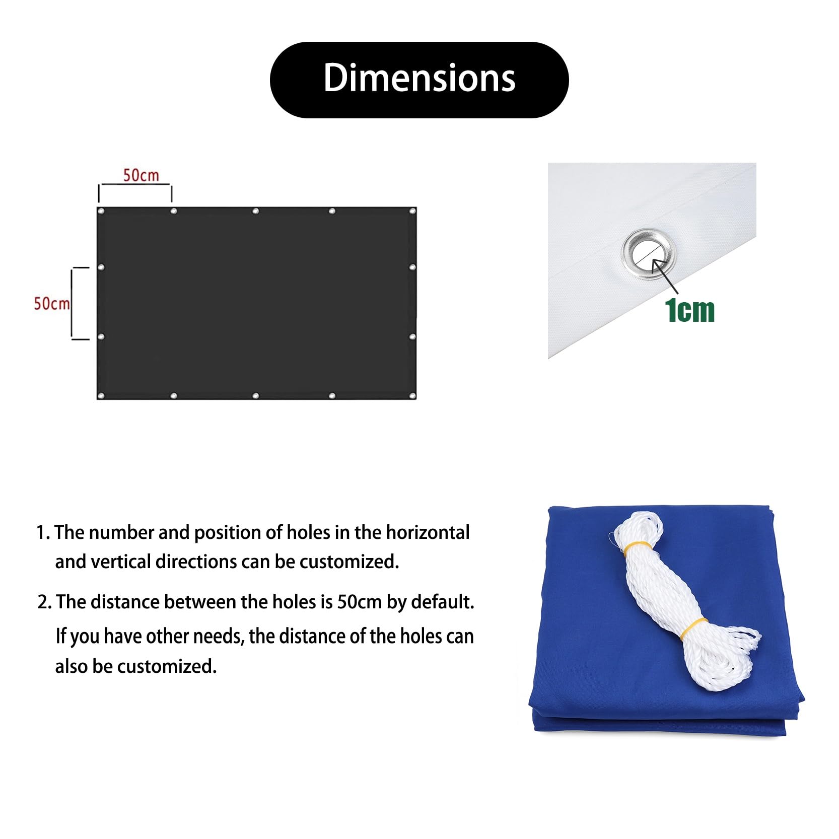 Sonnensegel Rechteckig 2,5x3 M – UV-Schutz Bis 98 %, Wasserdicht, Mit Befestigungs-Kit, Dunkelgrau Für Garten & Balkon