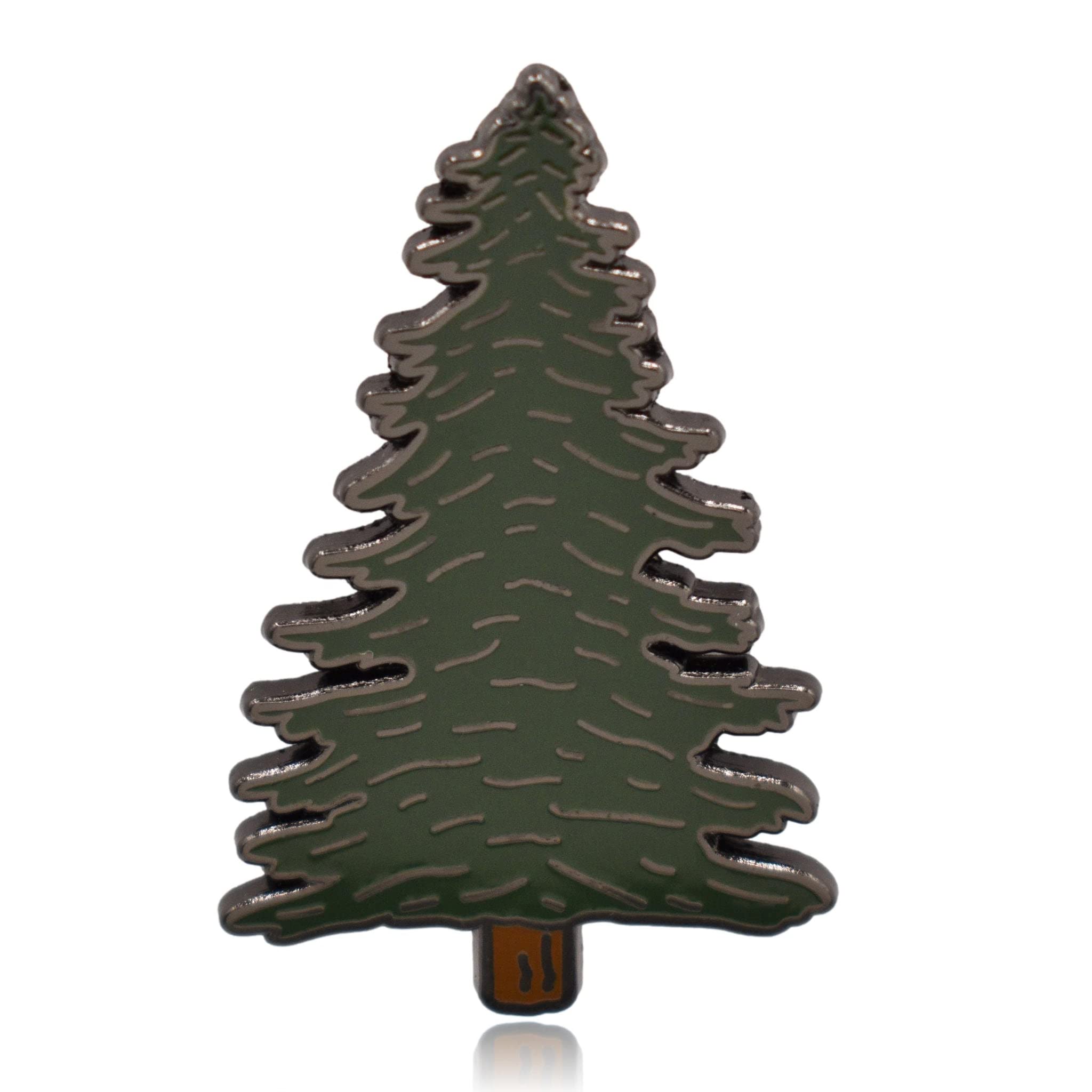 Evergreen Pine Tree Enamel Pin