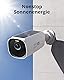 eufy Security eufyCam 3, überwachungskamera aussen, 4K kabellose überwachungskamera solar mit Gesichtserkennung K.I., Farbige Nachtsicht, Gebührenfreie Nutzung, überwachungskamera solar