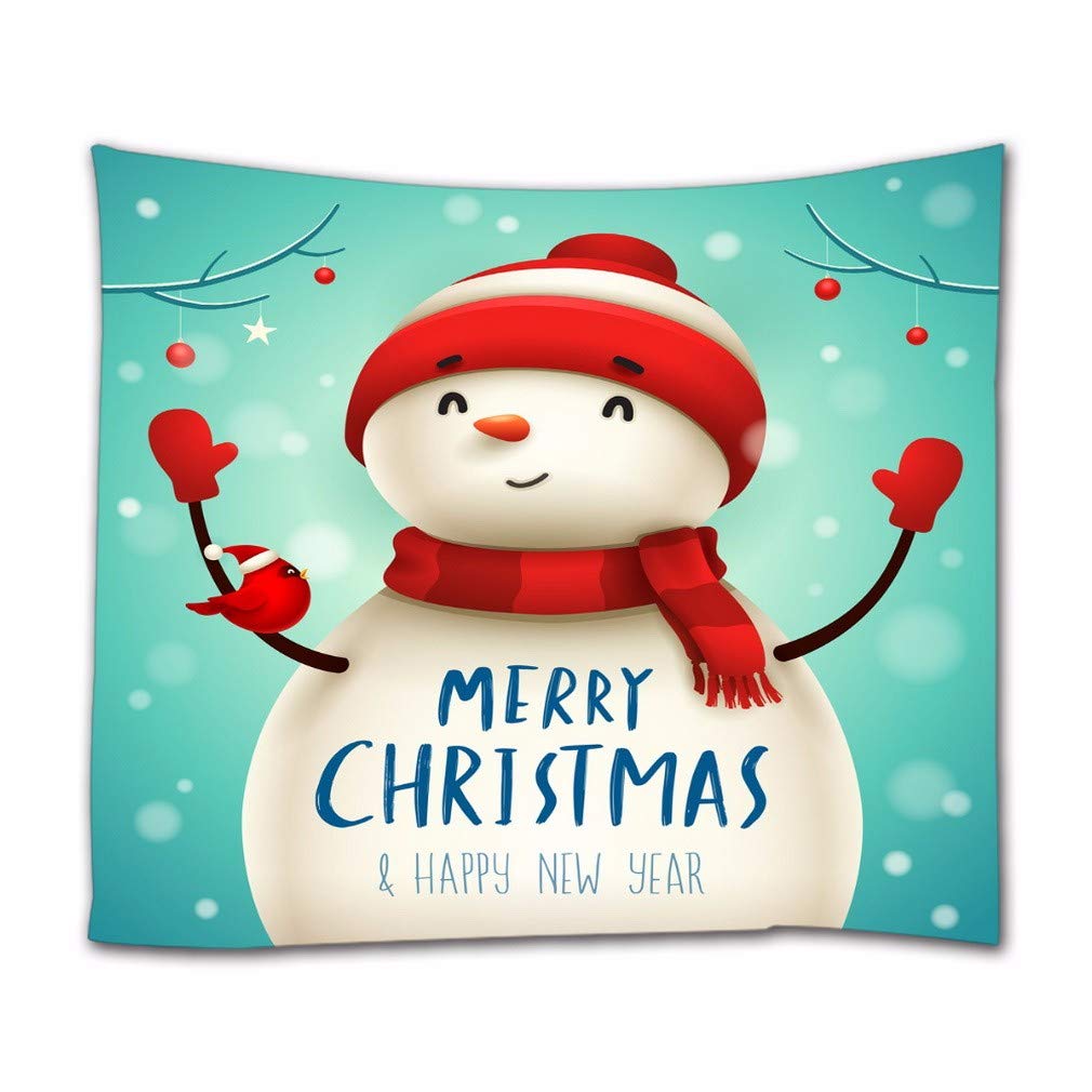 Tapisserie bonhomme de neige pour revivre la magie de Noël en famille