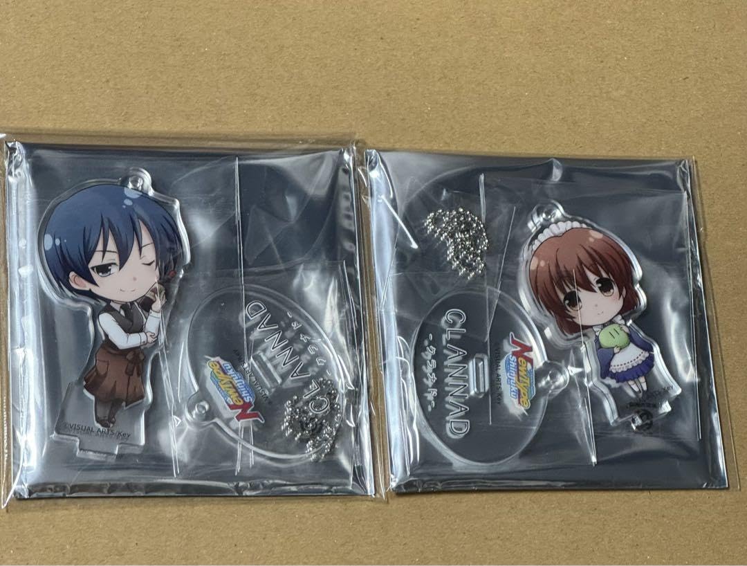 Amazon.co.jp: CLANNAD コラボカフェ クラナド 汐 芳野 アクスタ