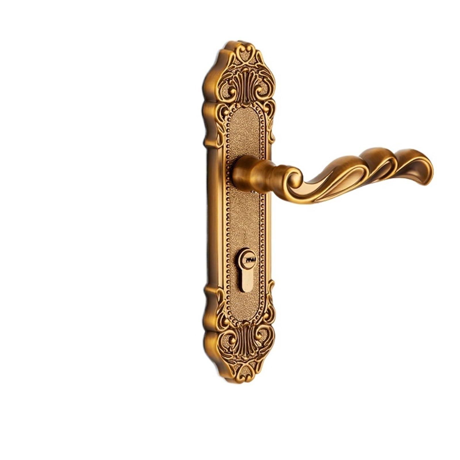 Aepqbgqj One Color Zinc Alloy European Style Silent Lever Handle Lock Bedroom