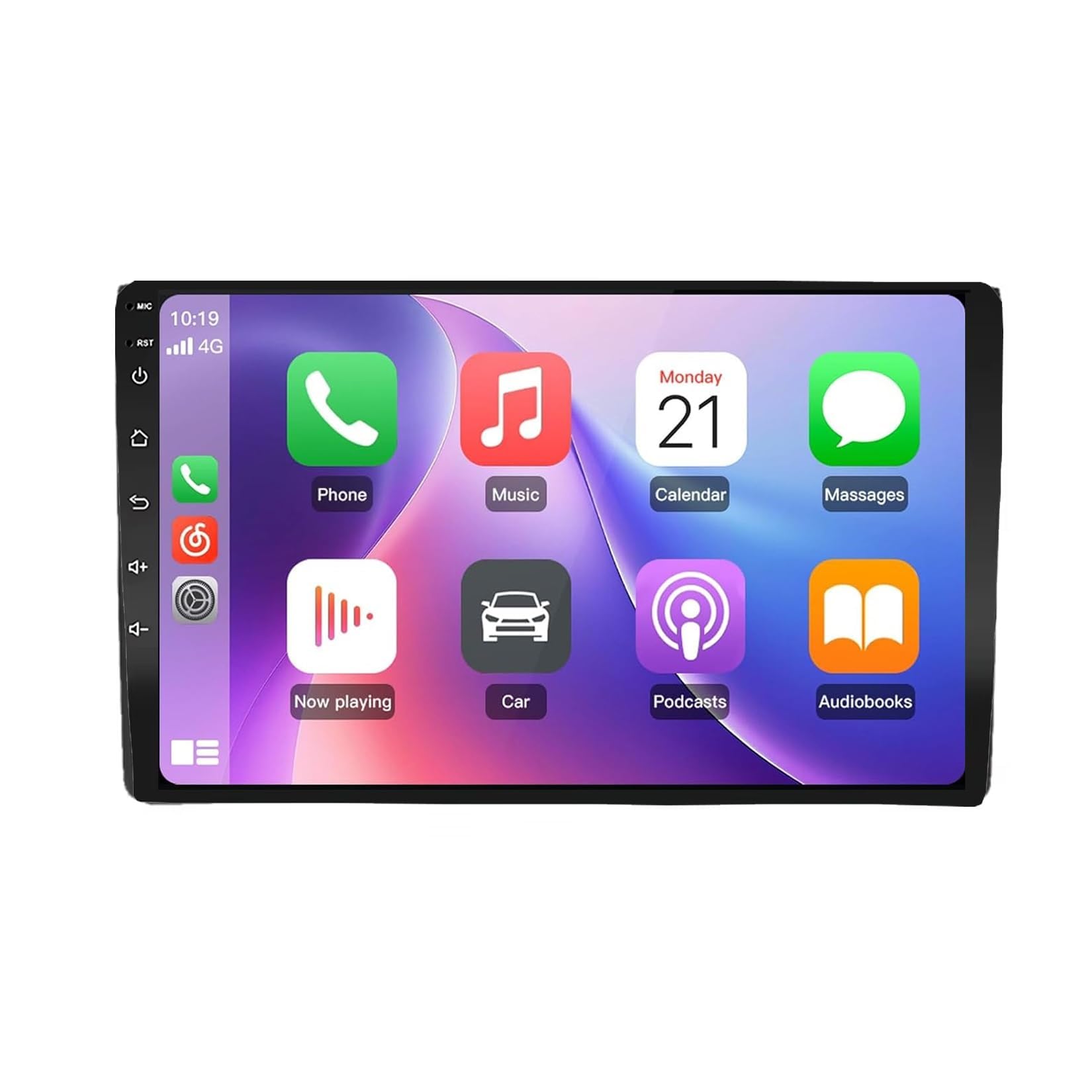 BCBSYCJP Car Radio with Wireless CarPlay Android Auto for Audi A4 2002-2008 9 Inch Stereo Mirror Link Bluetooth with Android Auto Carplay Wireless WIFI FM GPS,8 Core 6G+128G