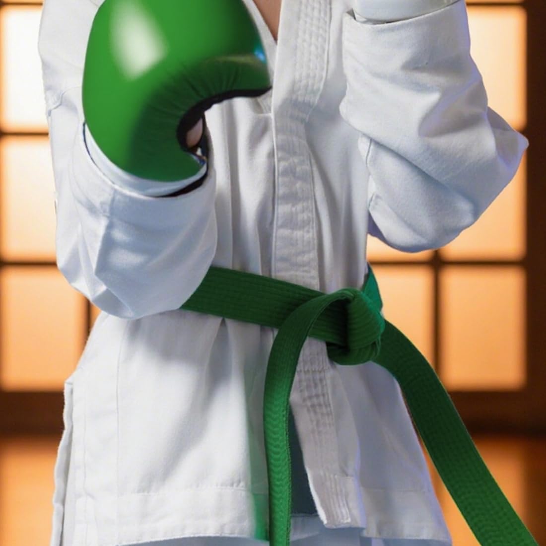 1 pcs Ceintures D'arts Martiaux, Vert Ceintures de Judo, Ceinture de taekwondo professionnelle pour karaté ceinture de sport Ceinture Accessoire de sport de combat Taekwondo, 220cm