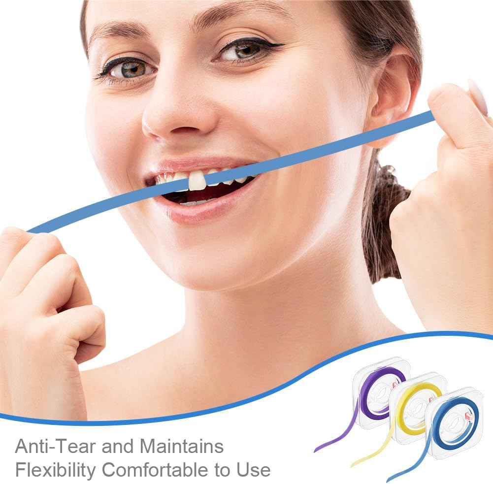 Strisce di lucidatura dentale 30μm 6m/Roll 2PCS Striscia abrasiva per levigatura dei denti