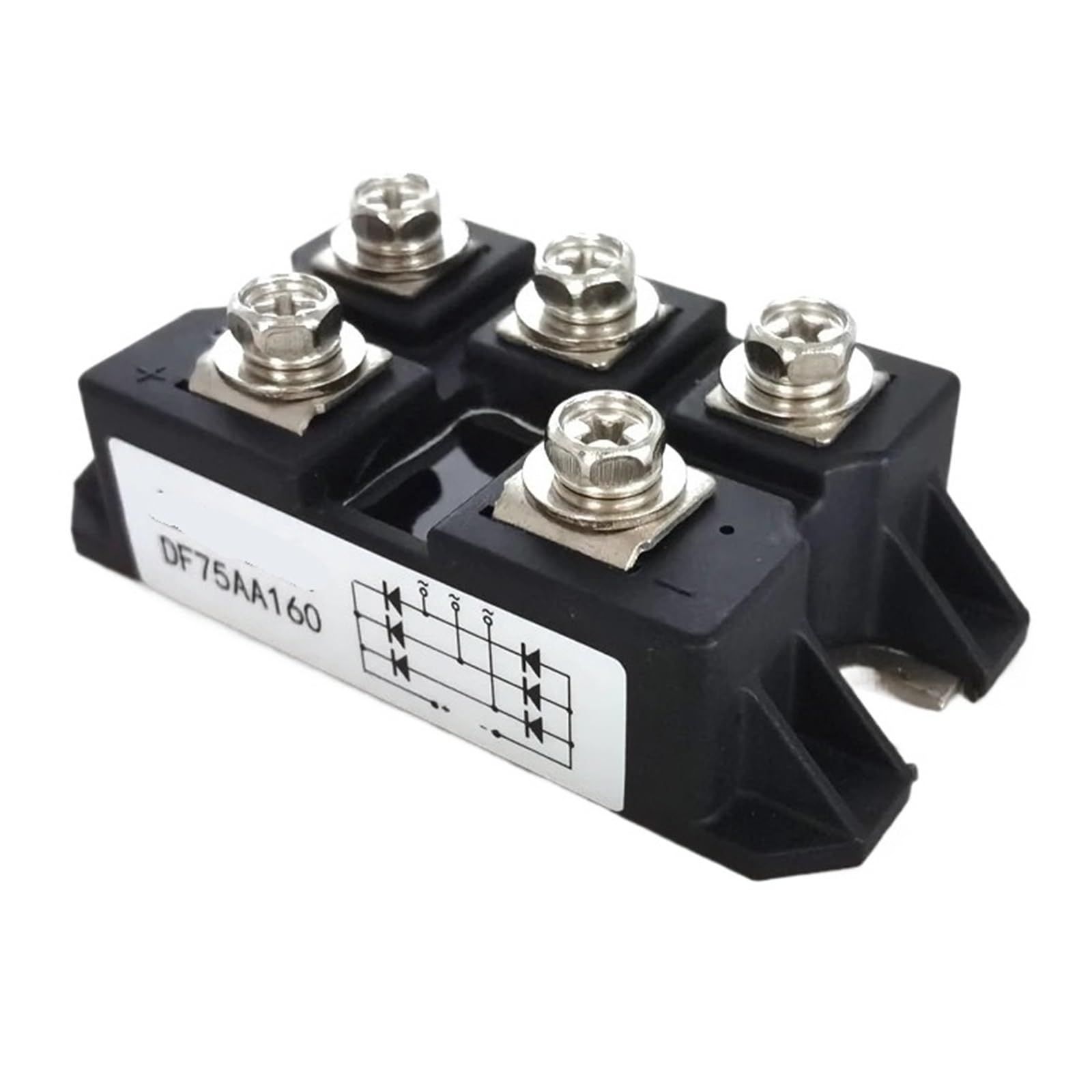 YMUGUEGH DF100AA160 three-phase rectifier bridge module DF50AA160 DF75AA160 rectifier diodo rectificador(DF40AA160)