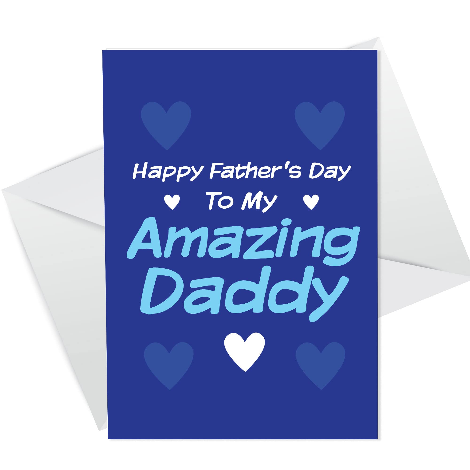 RED OCEAN Fathers Day Cards For Daddy Greetings Card Daddy Card From Daughter Son