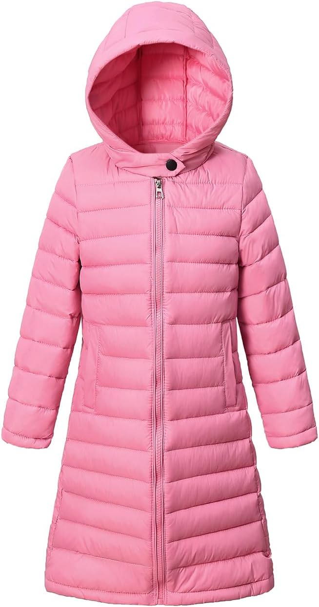 Kids Winter Snow Coats For Girls Clothes Long Hooded Child Boys Puffer Jackets